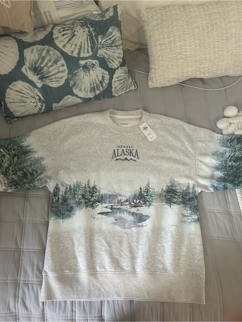 Women's Scenic Denali Vintage Sunday Crew - Picture 2 of 4
